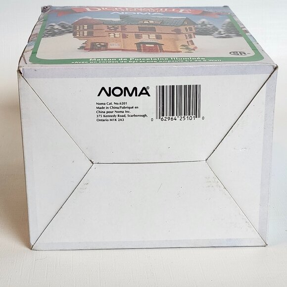 NOMA Dickensville Village DOCTOR OFFICE, WATCH MAKER Lighted House Christmas - Picture 10 of 10